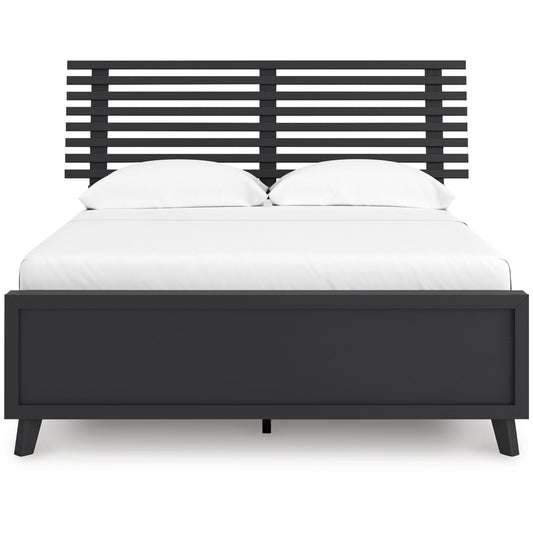 Signature Design by Ashley Danziar B1013B23 Full Slat Panel Bed IMAGE 2