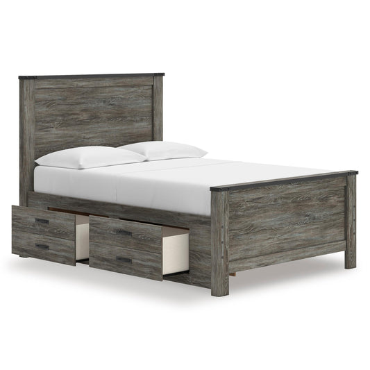 Signature Design by Ashley Frandern B4480B24 Full Panel Bed with Storage IMAGE 2