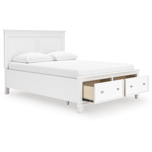 Signature Design by Ashley Fortman B680B20 Queen Panel Storage Bed IMAGE 2