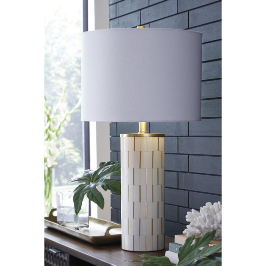 Signature Design by Ashley Faridworth L235954 Poly Table Lamp IMAGE 2