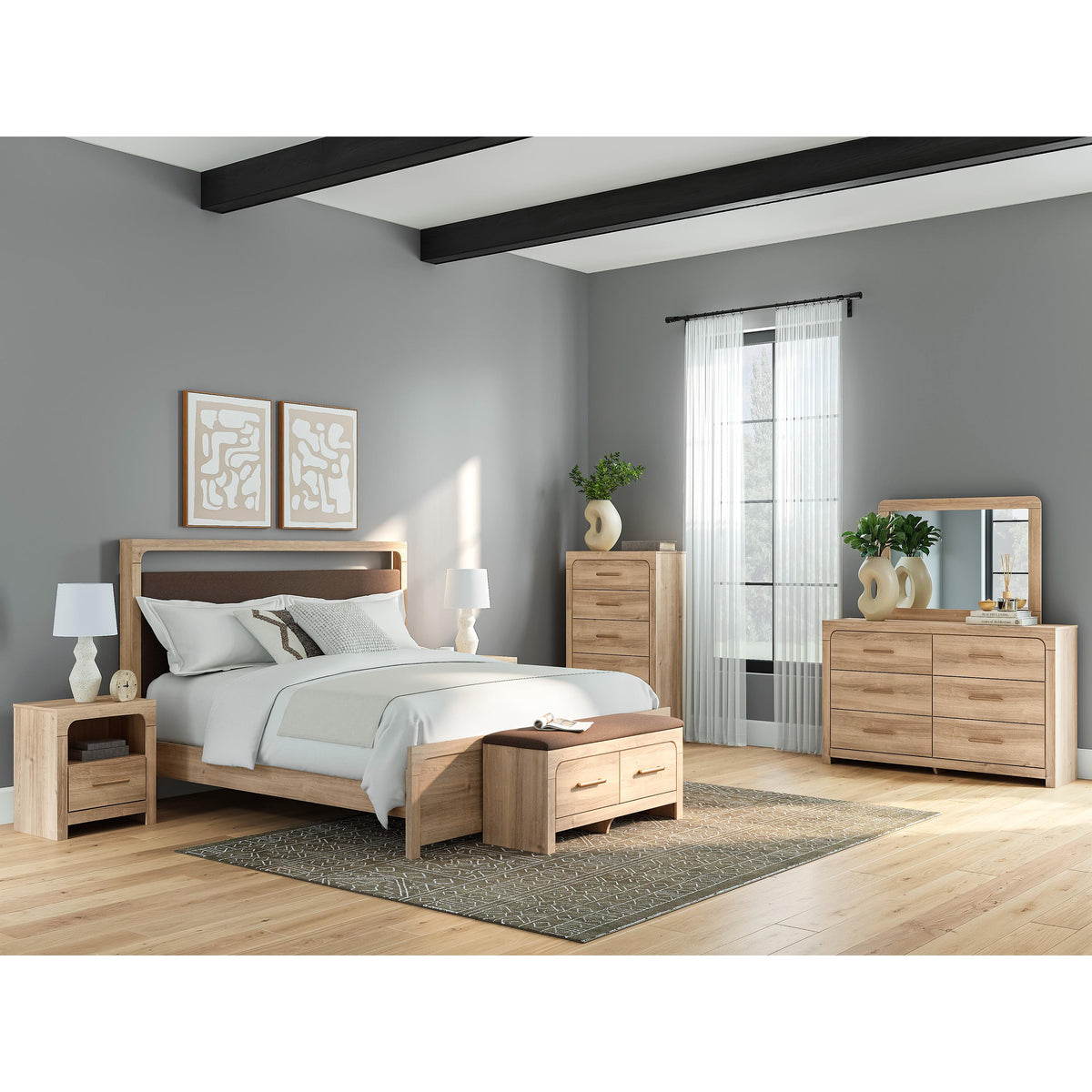 Signature Design by Ashley Kinlanni PCB1360B1 Dresser and Mirror IMAGE 8