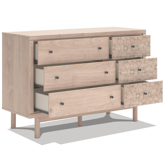 Signature Design by Ashley Arloster PCB1566-221 Six Drawer Dresser IMAGE 2