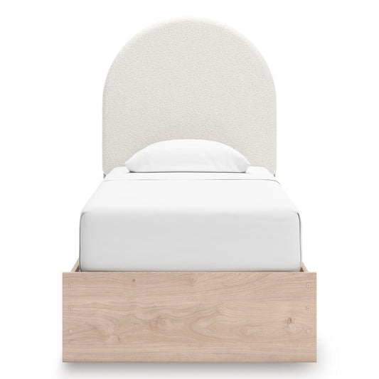 Signature Design by Ashley Arloster PCB1566B2 Twin Upholstered Panel Bed IMAGE 2