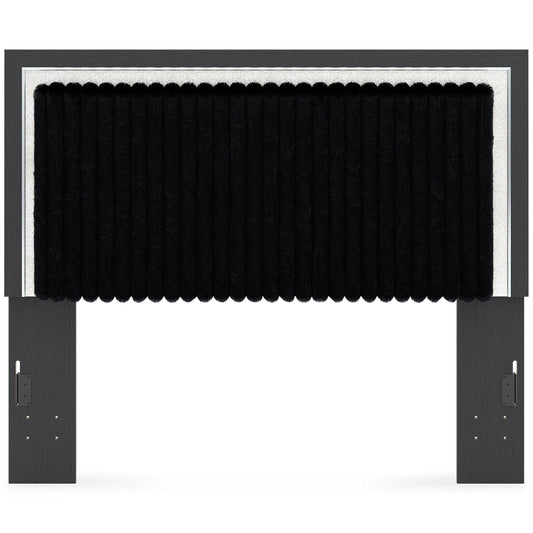 Signature Design by Ashley Zuraleus PCB3380-57 Queen Upholstered Panel Headboard IMAGE 2