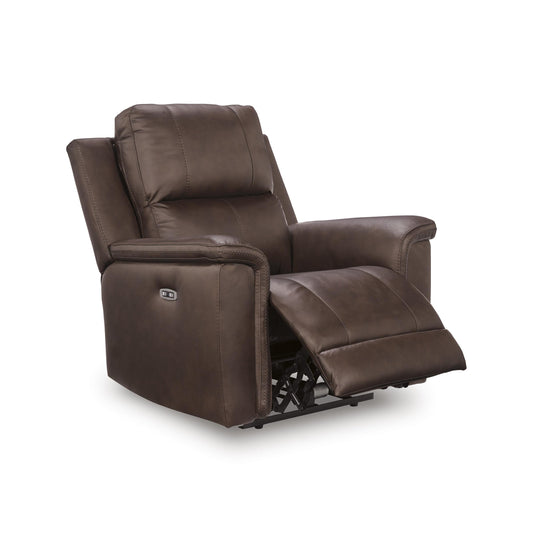 Signature Design by Ashley Bleckley PCU1200113 Power Recliner with Adjustable Headrest IMAGE 2