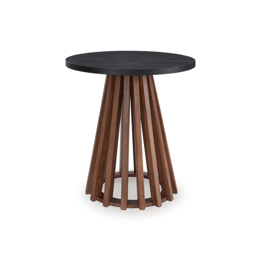 Signature Design by Ashley Kallari T737-6 Round End Table IMAGE 2