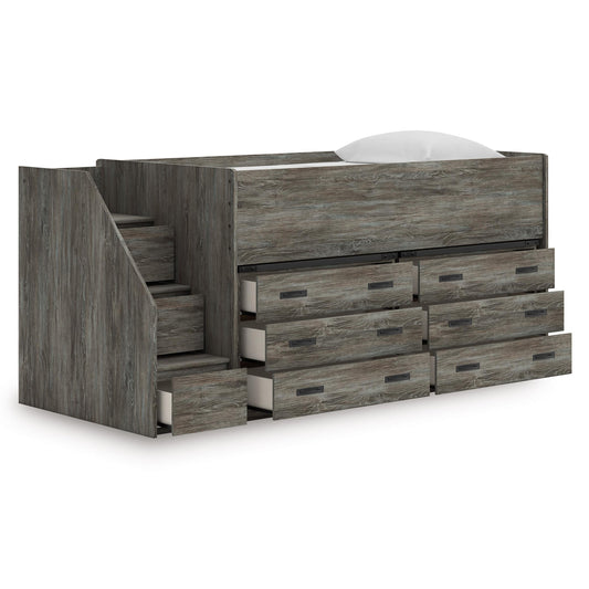 Signature Design by Ashley Frandern B4480B26 Twin Loft Bed with Drawer Storage IMAGE 2