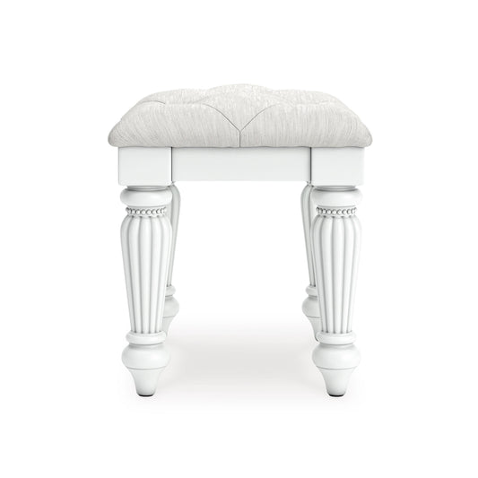 Signature Design by Ashley Kozlani PCB1819-01 Vanity Upholstered Stool IMAGE 2
