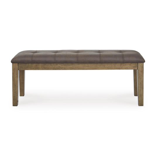 Signature Design by Ashley Urbinforte PCD592-00 Large Upholstered Dining Room Bench IMAGE 2