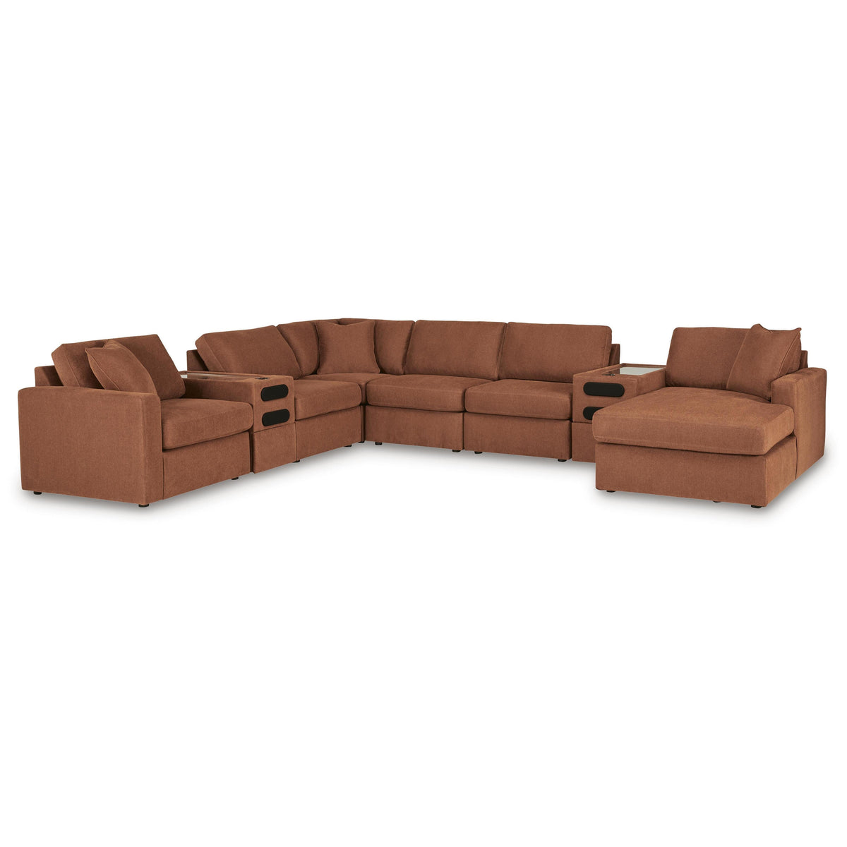 Signature Design by Ashley Modmax Fabric 8 pc Sectional 9210217S/9210227/9210227/9210246/9210246/9210246/9210264/9210277 IMAGE 1
