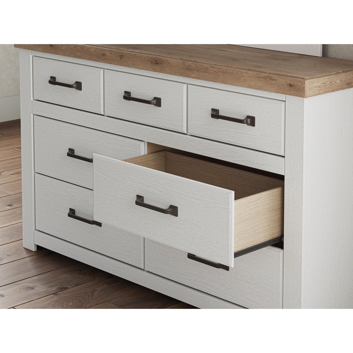 Benchcraft Savonport 7-Drawer Dresser with Mirror B4615-31/B4615-36 IMAGE 10