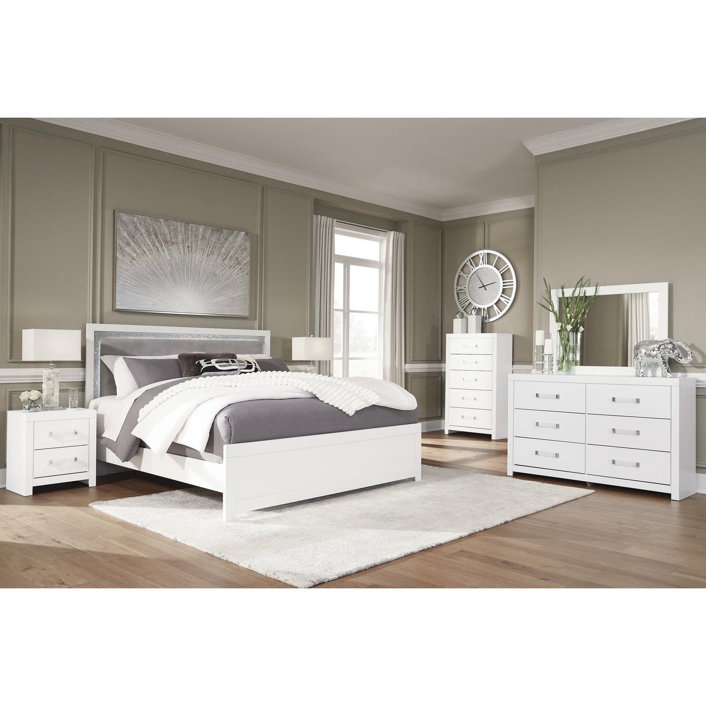 Signature Design by Ashley Maeling 6-Drawer Dresser with Mirror PCB1119-31/PCB1119-36 IMAGE 7