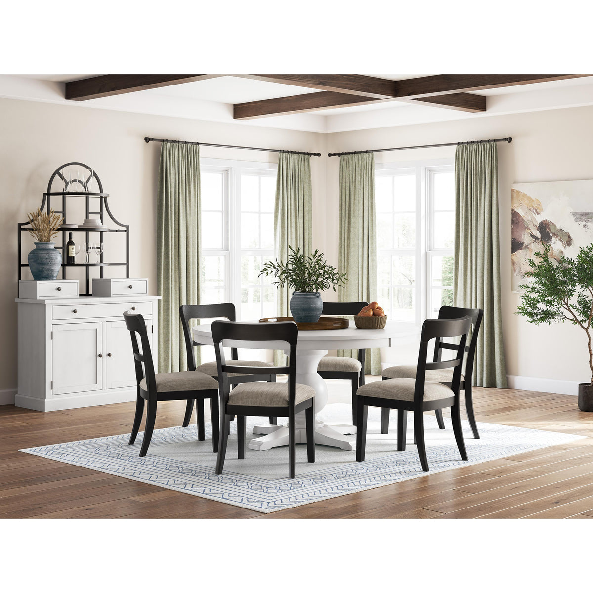 Signature Design by Ashley Round Greddinton Dining Table with Pedestal Base PCD824-50B/PCD824-50T IMAGE 6