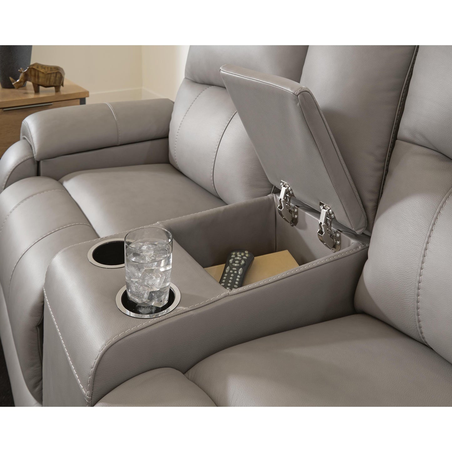 Signature Design by Ashley Real-Moments Power Reclining Loveseat PCU1370018A IMAGE 14