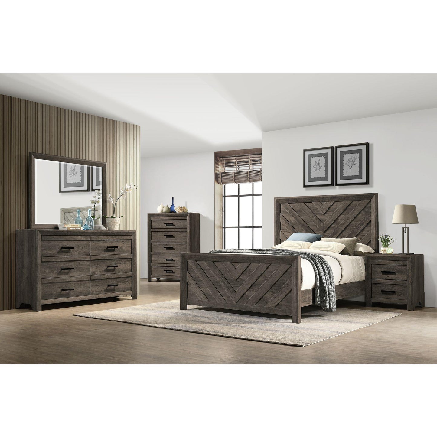 Elements International Eleanor EL400NSZS 2-Drawer Nightstand IMAGE 3