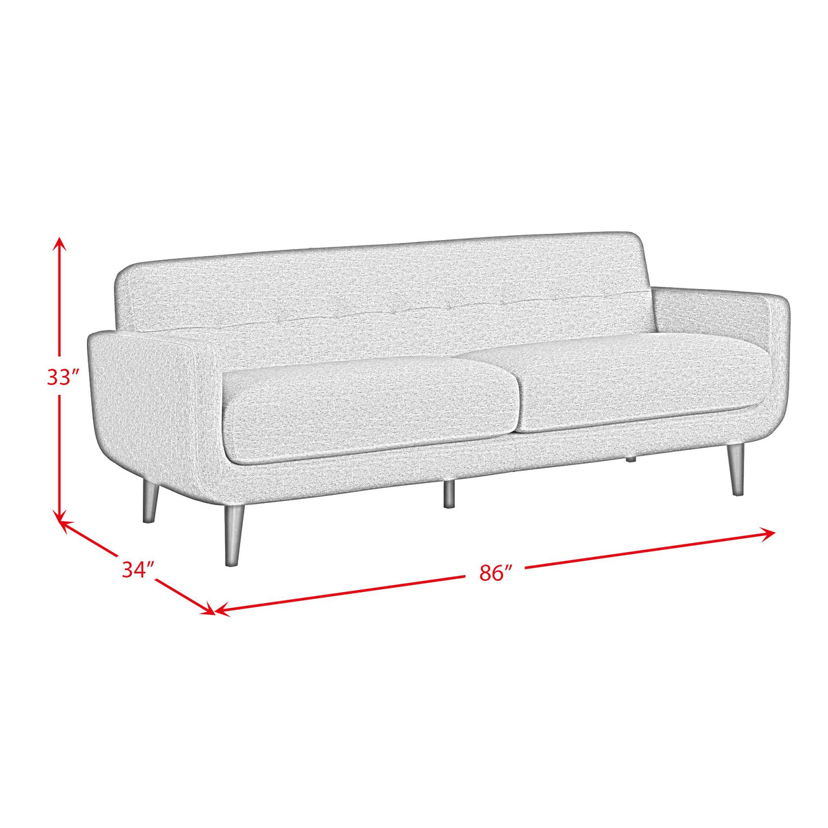Elements International Hadley II U-9200-4556-300 Sofa IMAGE 7