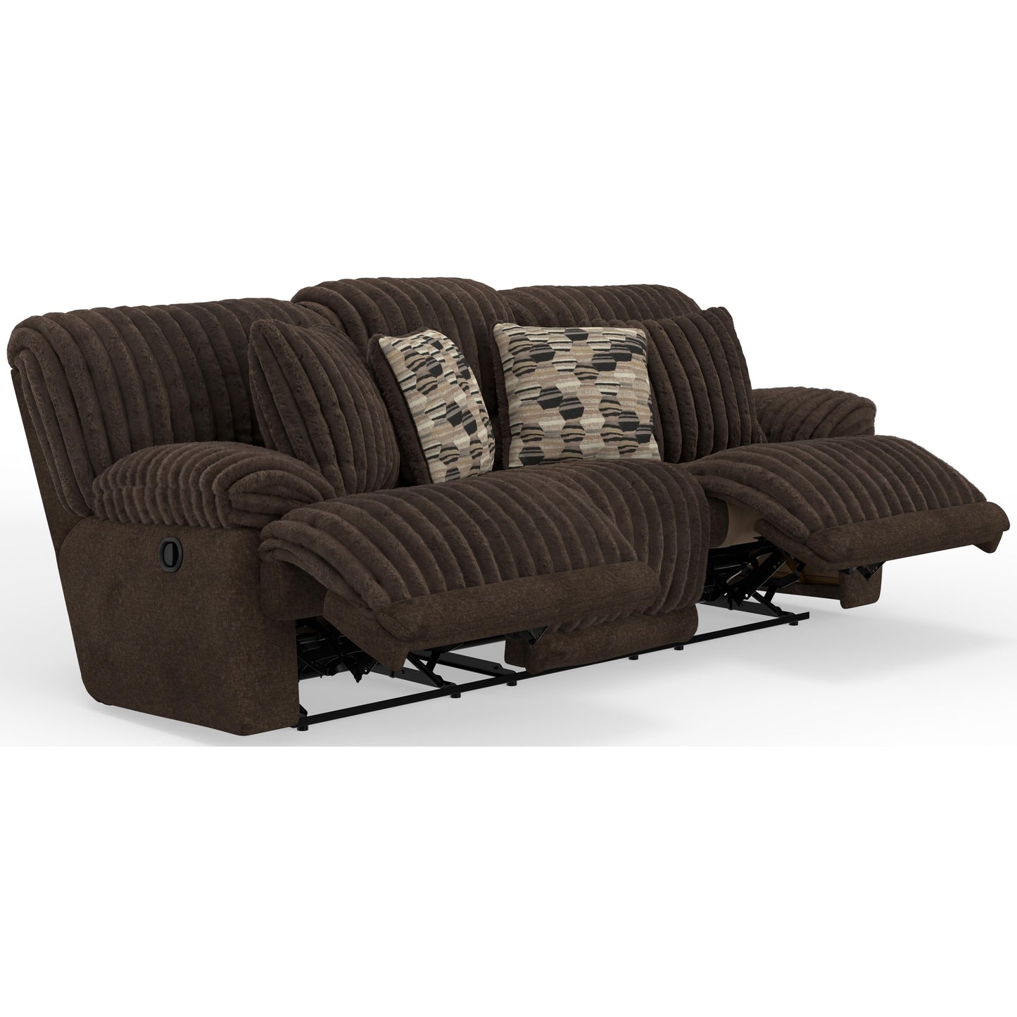 Catnapper Hollifield 1081 Reclining Sofa - Chocolate IMAGE 1