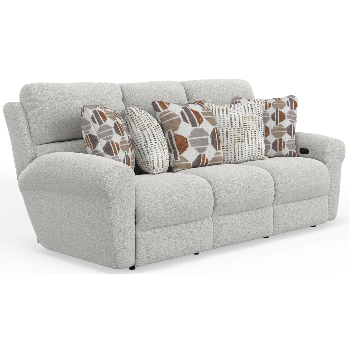 Catnapper Kellen 61131 Power Lay Flat Reclining Sofa with Zero Gravity - Ecru IMAGE 1