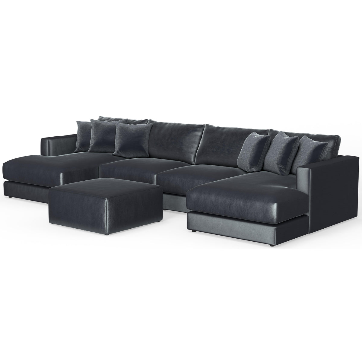 Jackson Furniture Remington 224575 LSF Chaise - Slate IMAGE 1