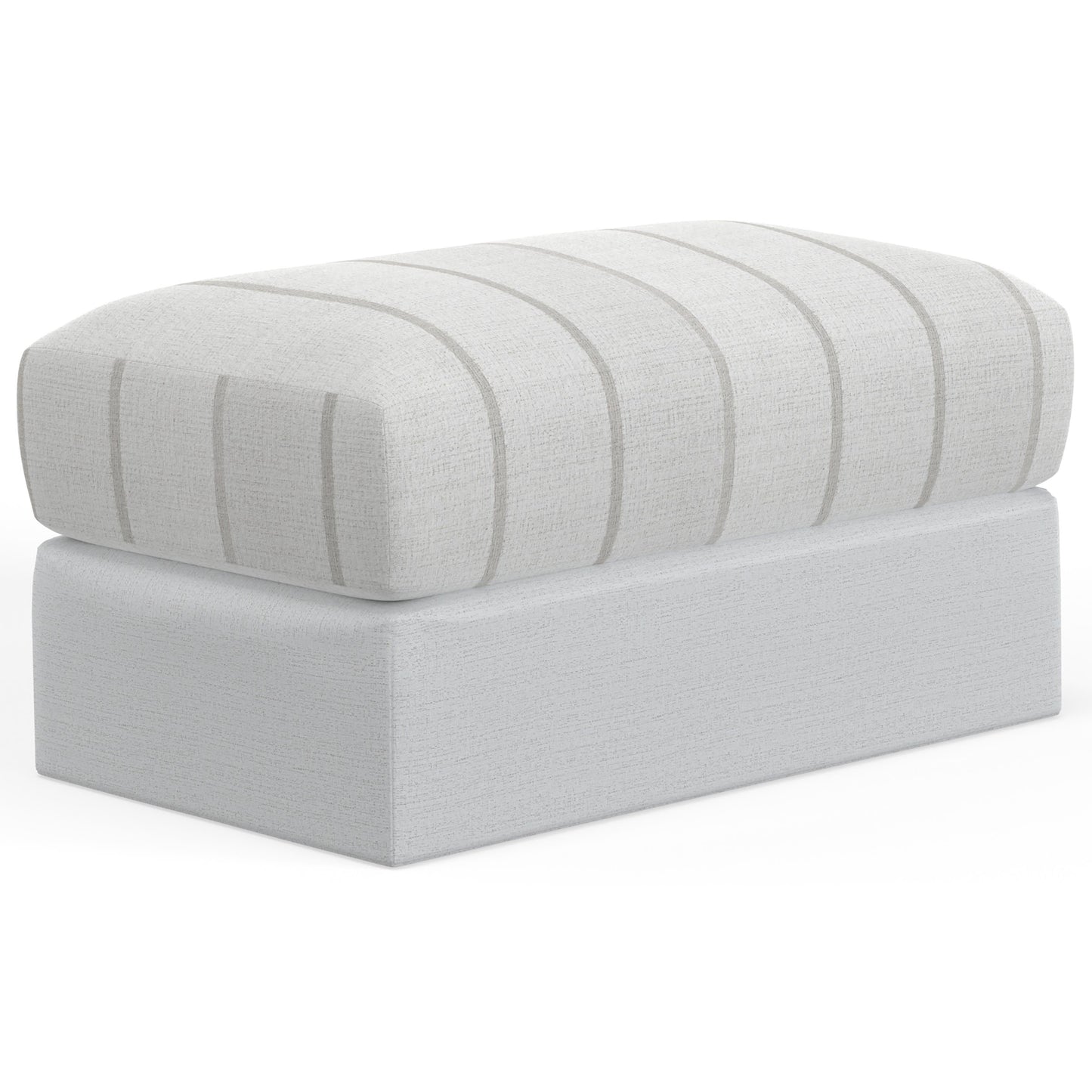 Jackson Furniture Lindsey 228810 Ottoman - Snow IMAGE 1