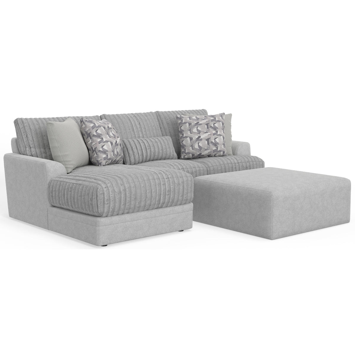Jackson Furniture Titan 348075 LSF Chaise - Moonstruck IMAGE 1
