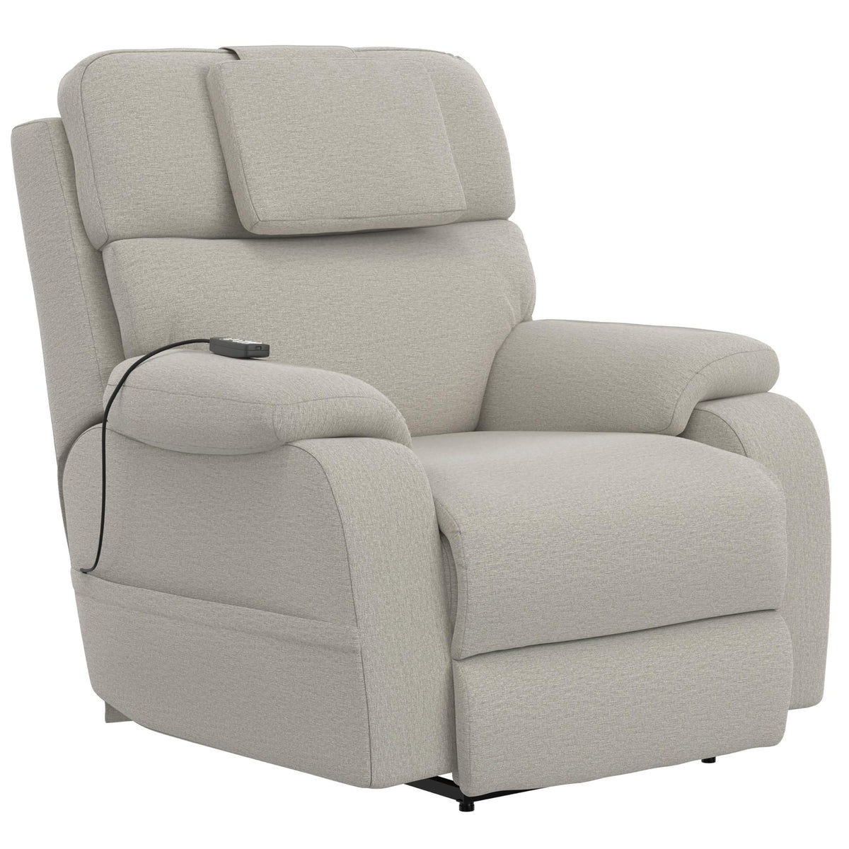 Catnapper Dreamtime 642567 Power Headrest Power Lay Flat Recliner with CR3 Heat/Massage/Zero Gravity - Beach IMAGE 1