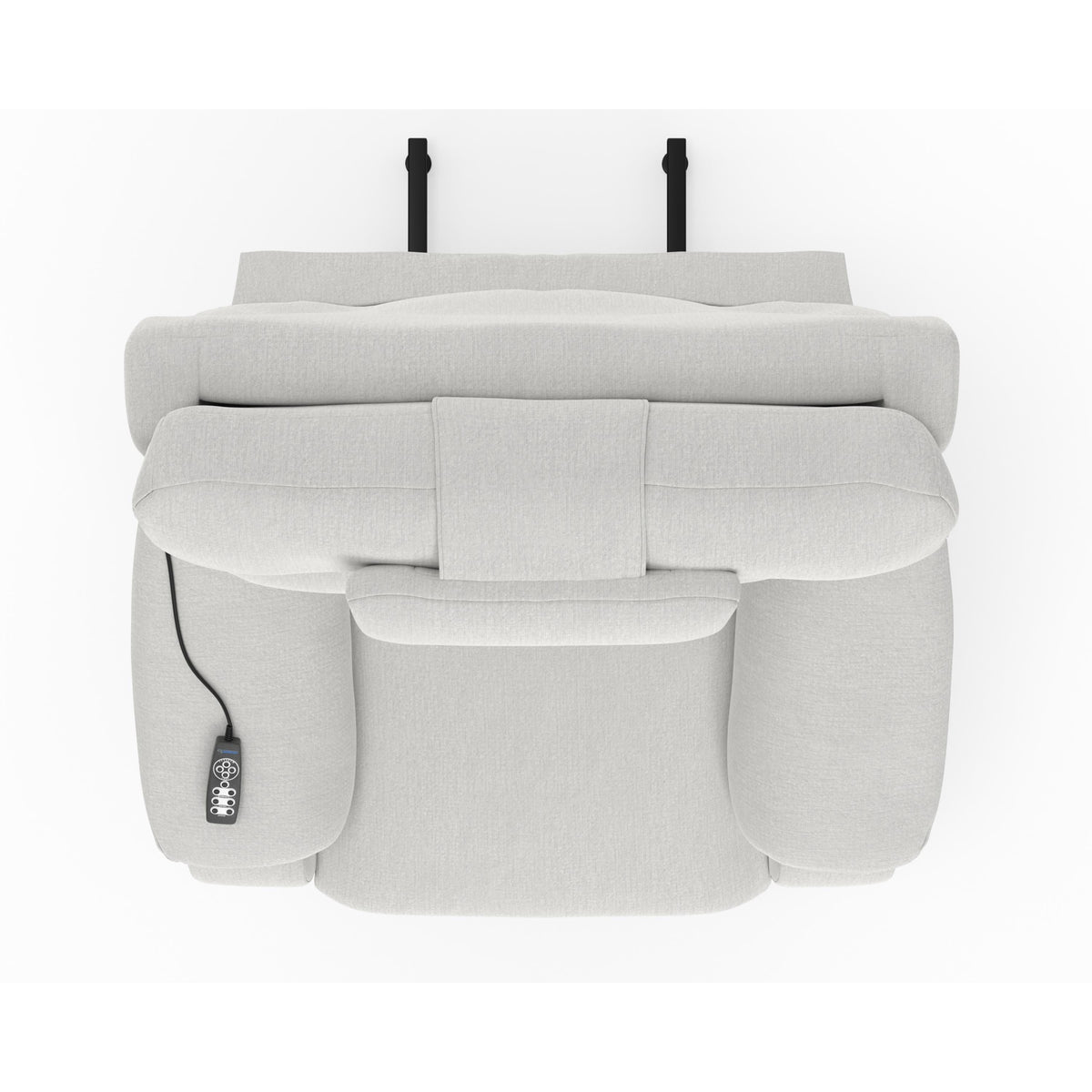 Catnapper Snoozer 4833 Power Lift Power Headrest Lay Flat Recliner with CR3 Heat/Massage/Zero Gravity - Winter IMAGE 1