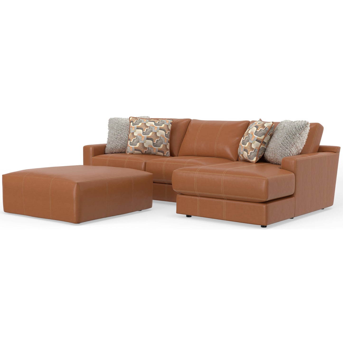 Jackson Furniture Minori 504563 LSF Sofa - Whiskey IMAGE 1