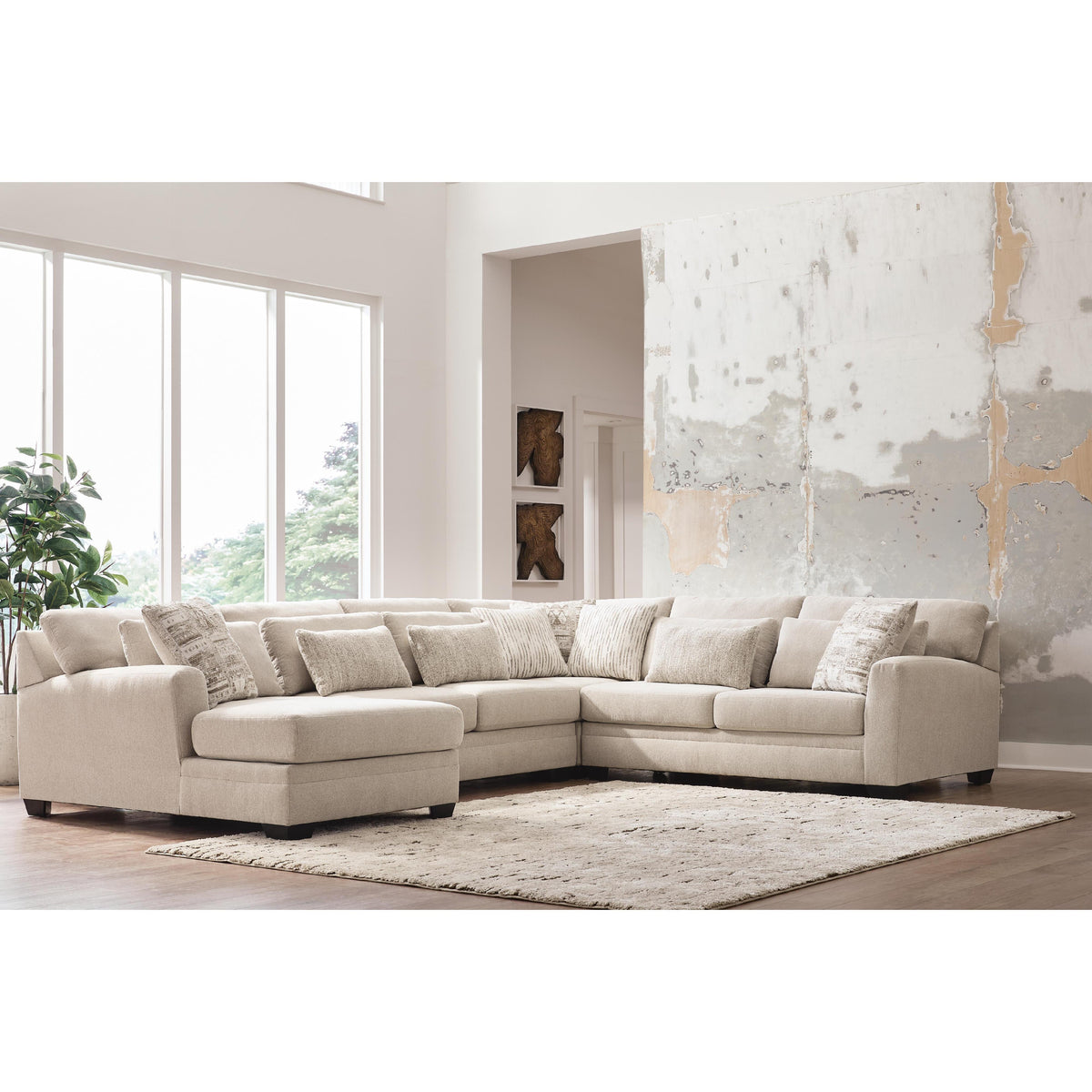 Benchcraft Mandi Point 62606S1 4 pc Sectional with Chaise IMAGE 2