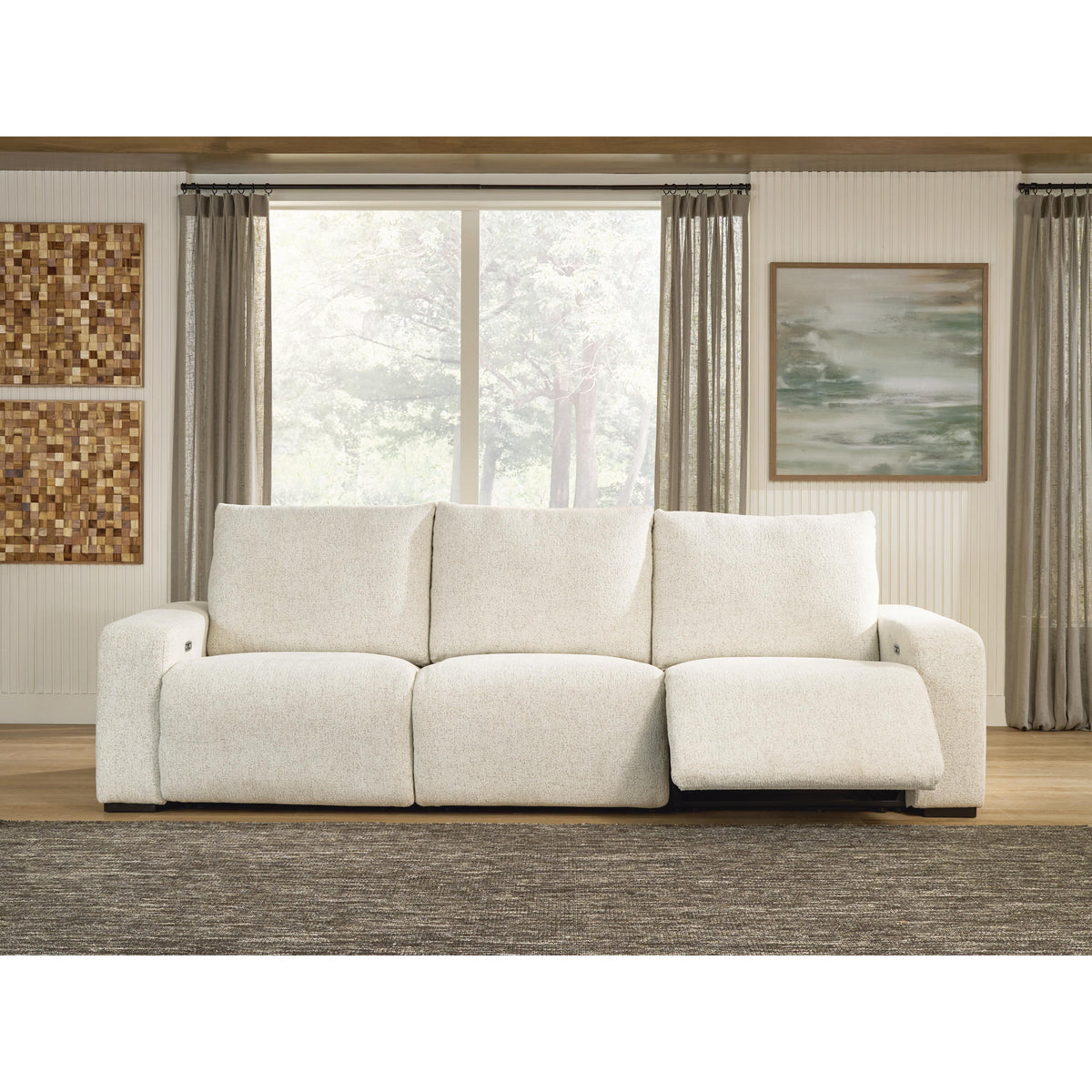 Signature Design by Ashley East Loft PC21607S2 3 pc Power Reclining Sectional IMAGE 4