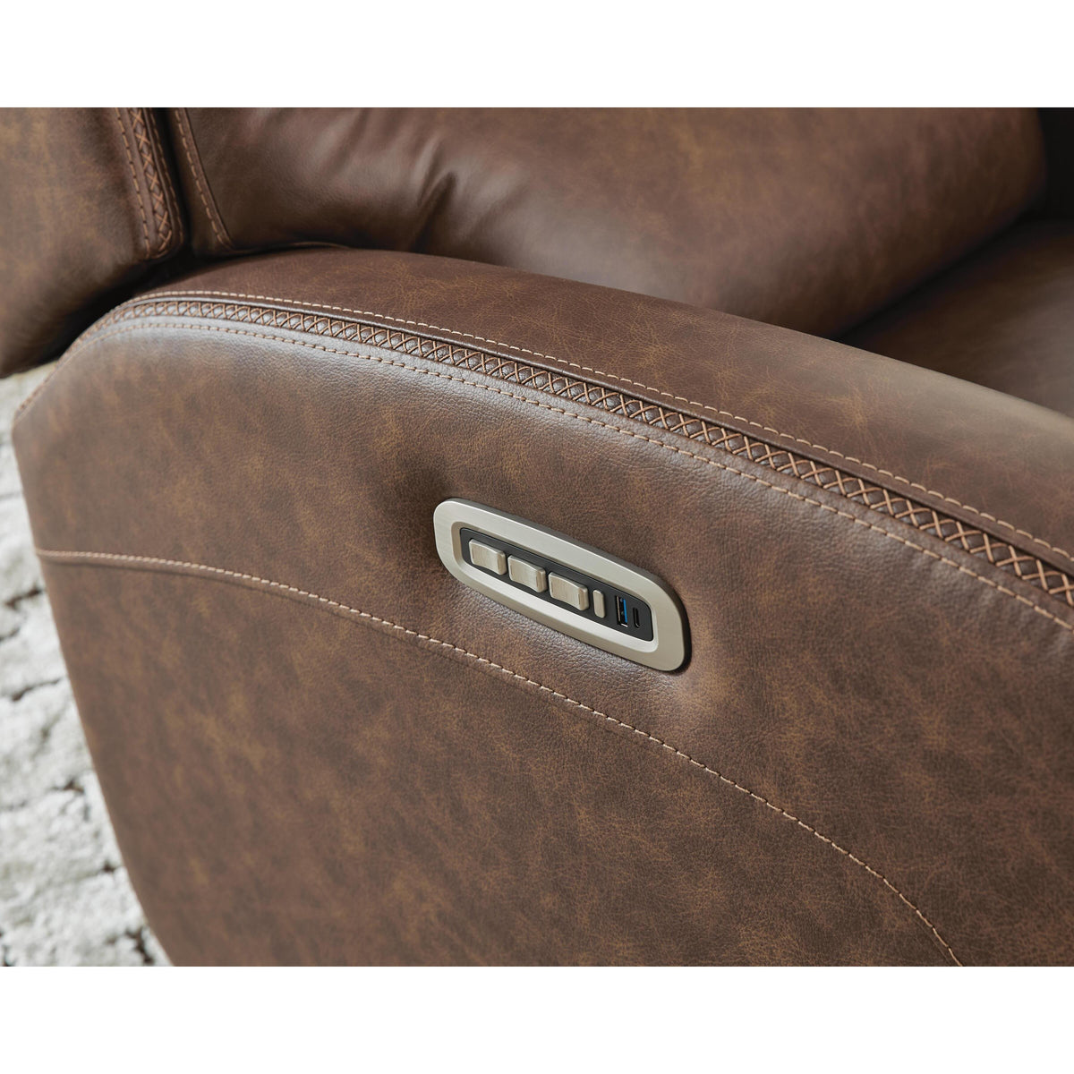 Signature Design by Ashley Motion-Max PCU1550195 Swivel Glider Power Recliner IMAGE 9
