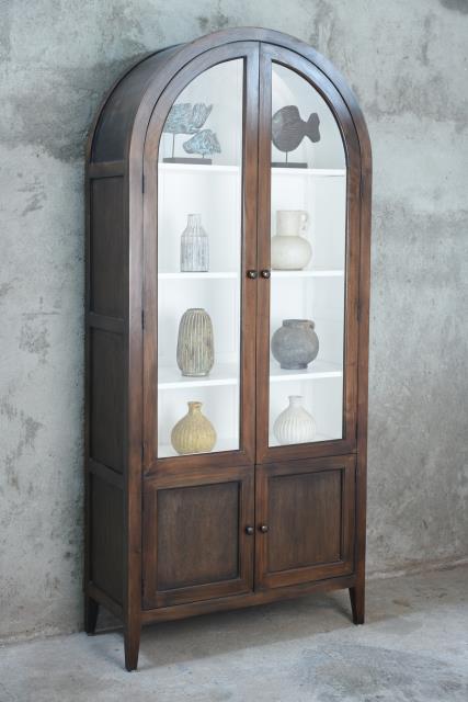 Danbury Glz Armoire 2GD
2Wood Storage Dr 39.3x16.8x90.5"H 100x43x230cm Ebony Pacific Paladin Import Co.