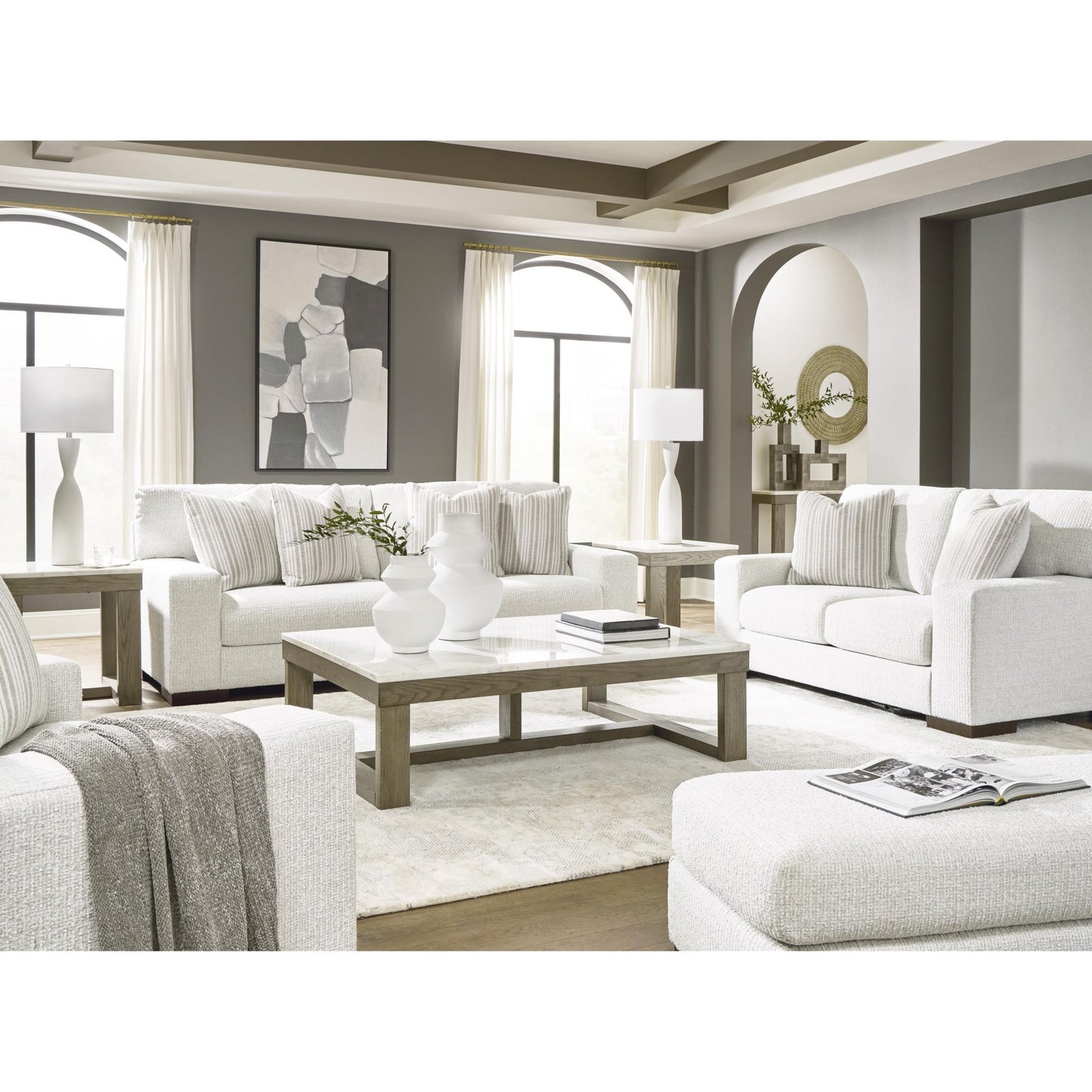 Benchcraft Hartside Stationary Fabric Chair 8010423 - American Furniture of Slidell