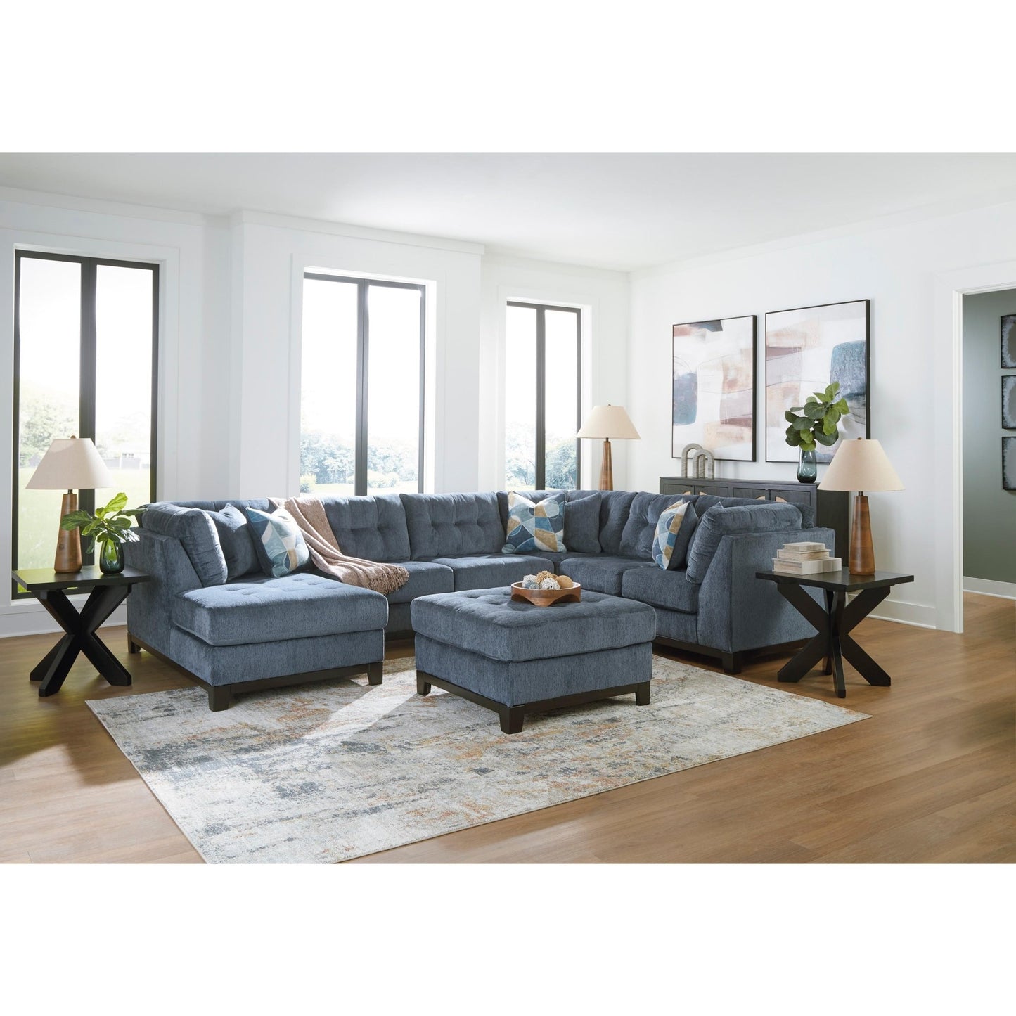 Benchcraft Maxon Place 33003S1 3 pc Sectional with Chaise - American Furniture of Slidell