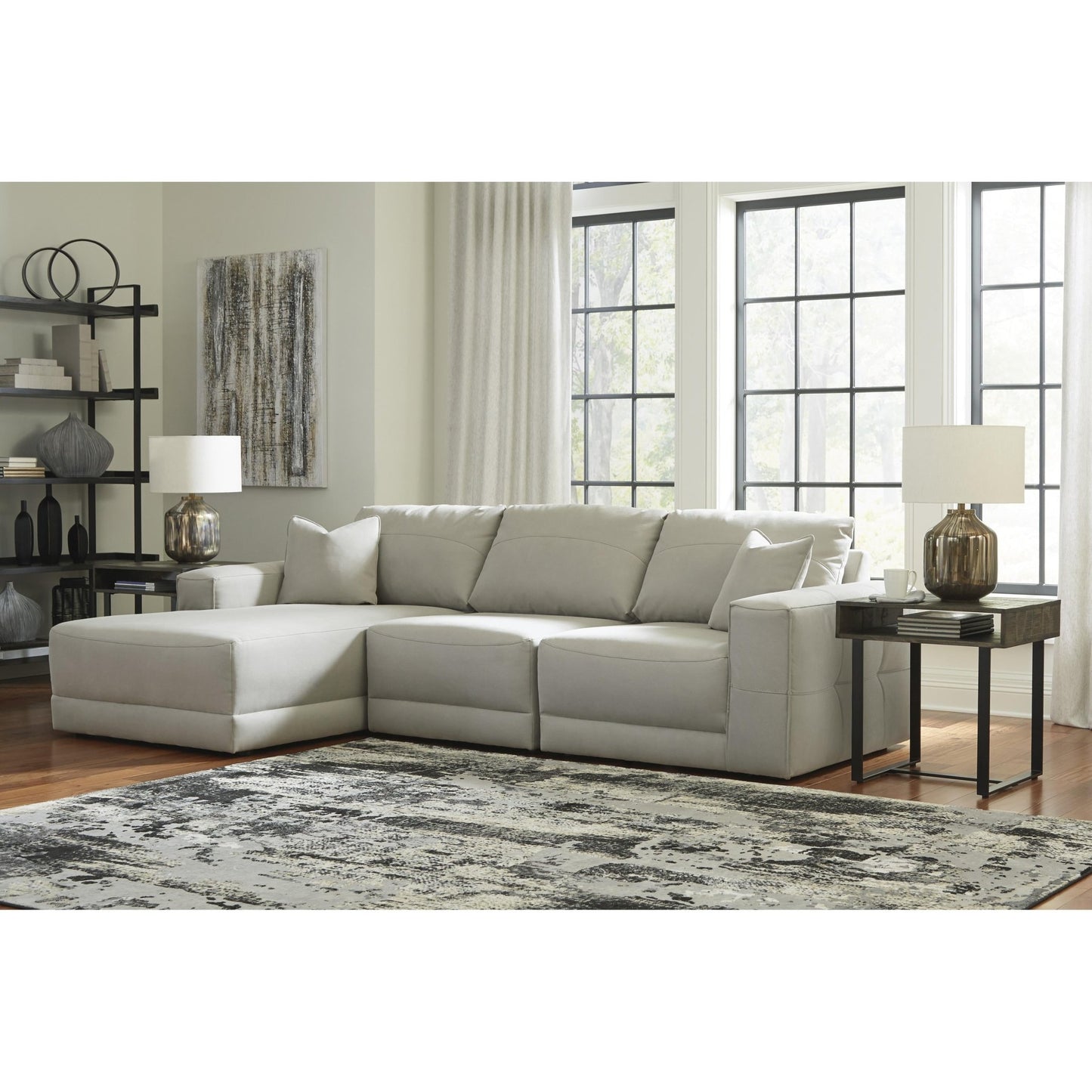 Benchcraft Next - Gen Gaucho 18304S1 3 pc Sectional Sofa with Chaise - American Furniture of Slidell