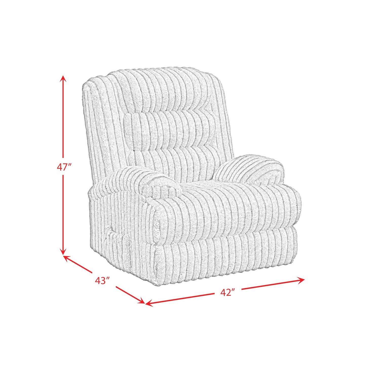 Elements International Artemis U - 13680 - 10580 - 108P Power Lift Chair - American Furniture of Slidell