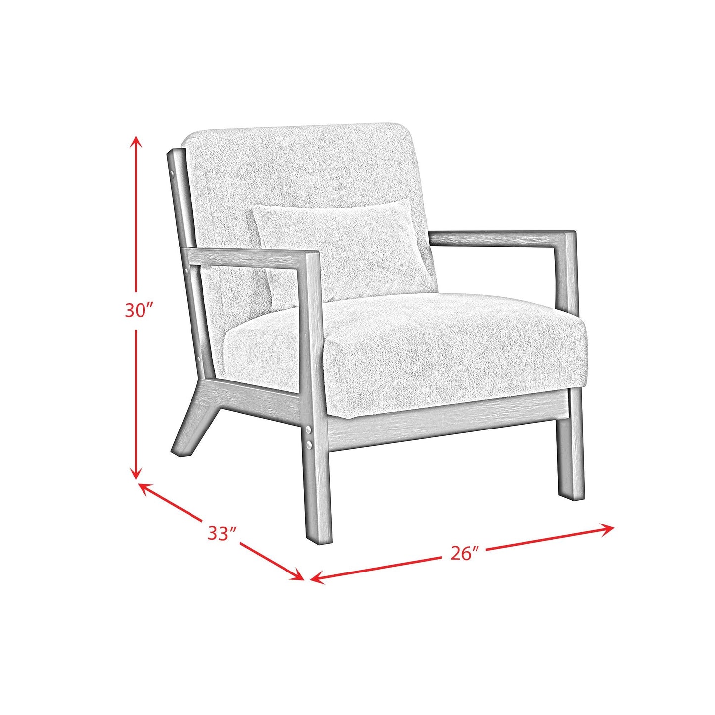 Elements International Marina U - 13830 - 11241 - 100C Chair - American Furniture of Slidell