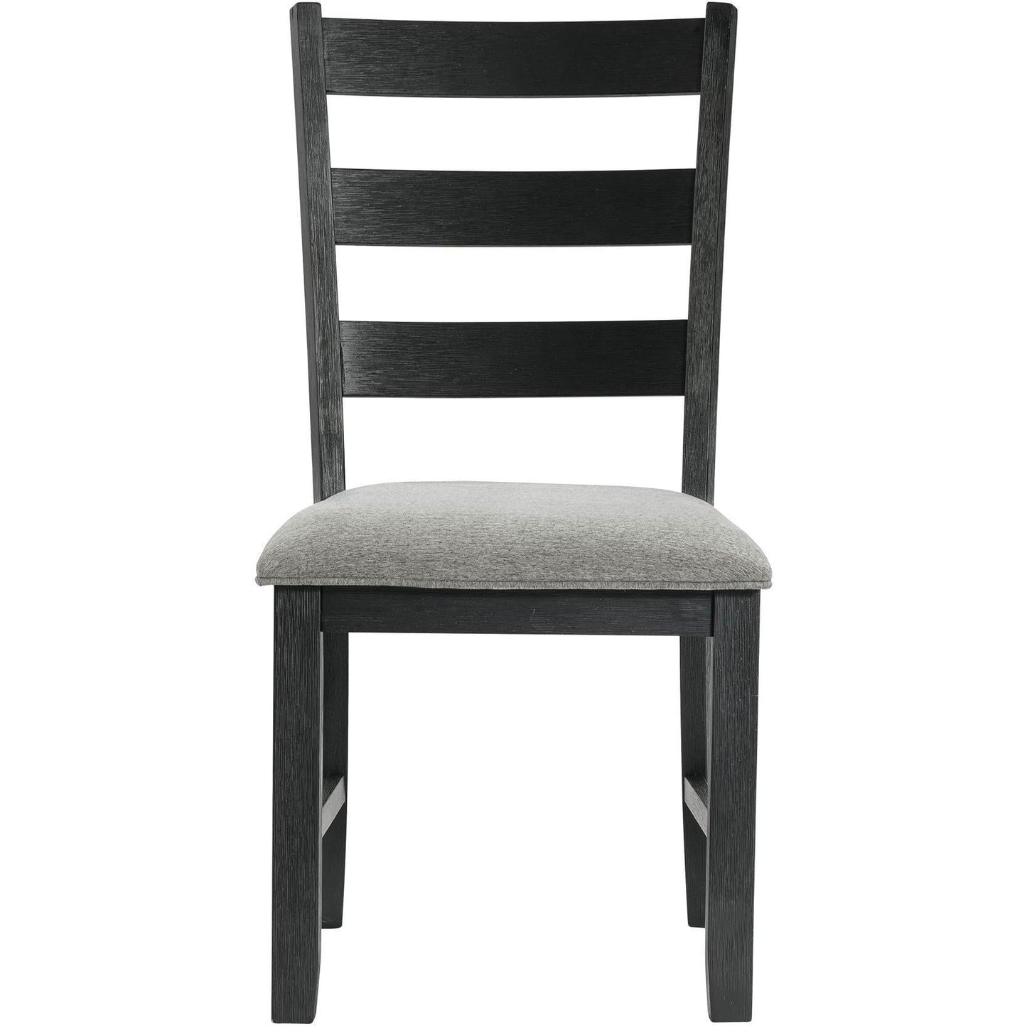 Elements International Martin DMT3003DLDS 3 pc Dinette - Grey/Black - American Furniture of Slidell