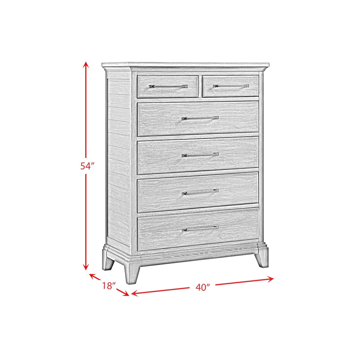 Elements International Montrose B - 16670 - 5 - CH Chest - American Furniture of Slidell