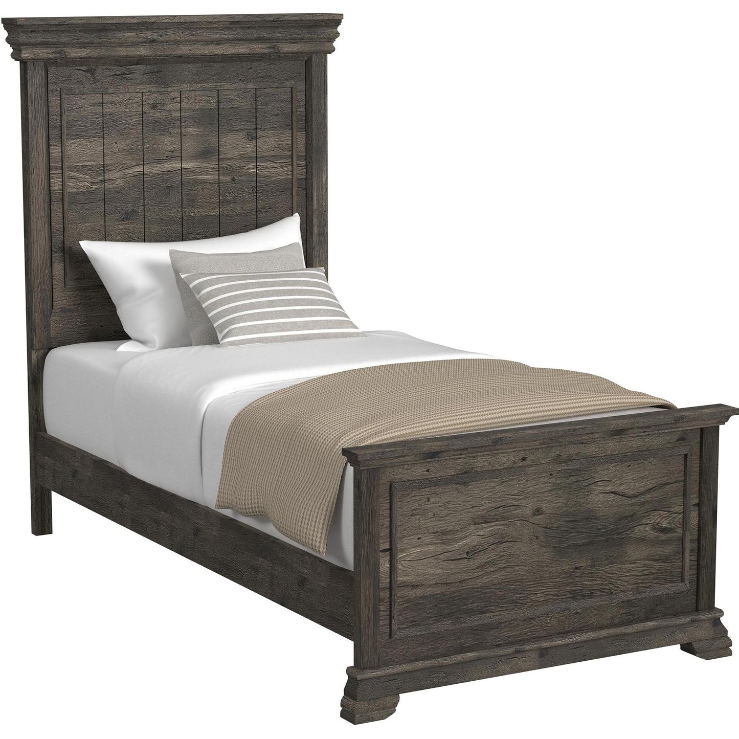 Elements International Park Ridge B - 13130 - 8 - TB Twin Panel Bed - American Furniture of Slidell