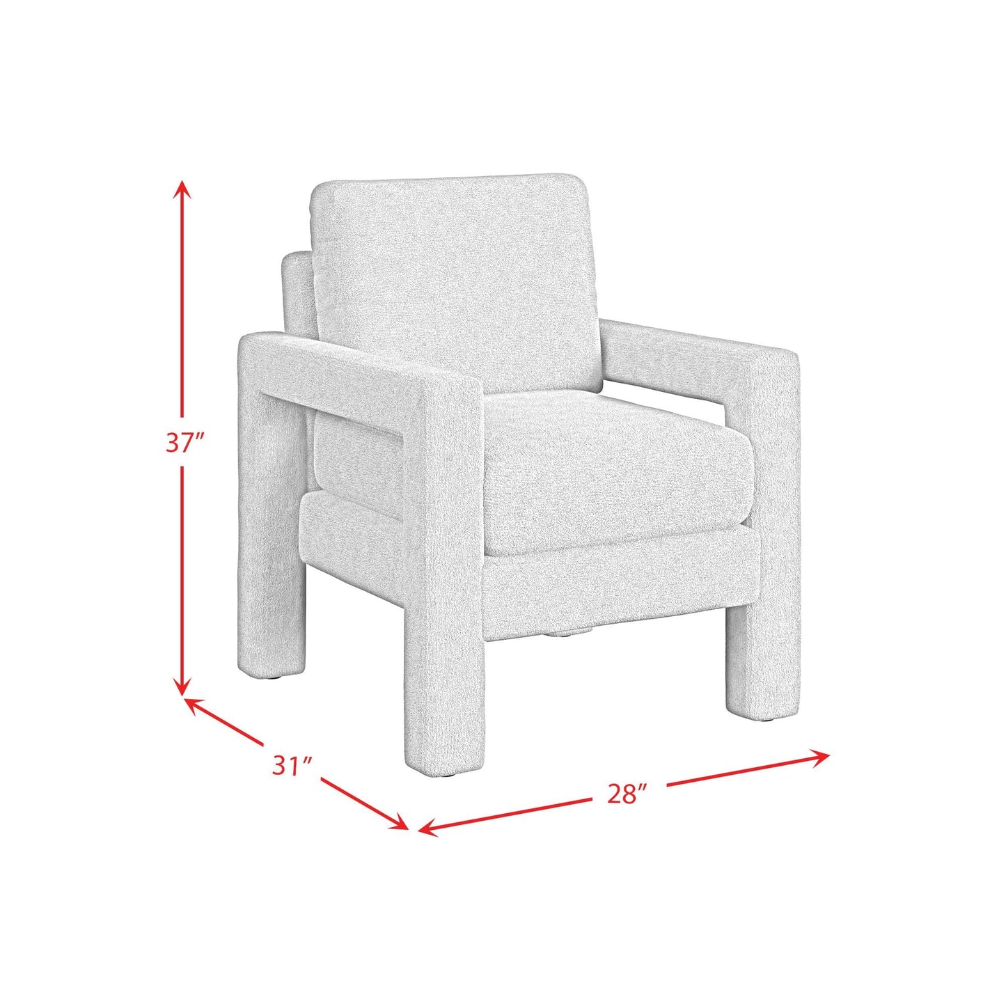 Elements International Zoey U - 15200 - 11170 - 100 Chair - American Furniture of Slidell