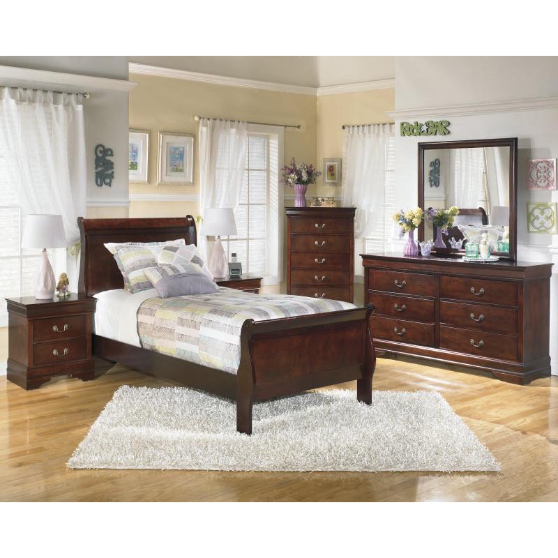 Signature Design by Ashley Alisdair B376 - 53 Twin Sleigh HDBD/FTBD - American Furniture of Slidell