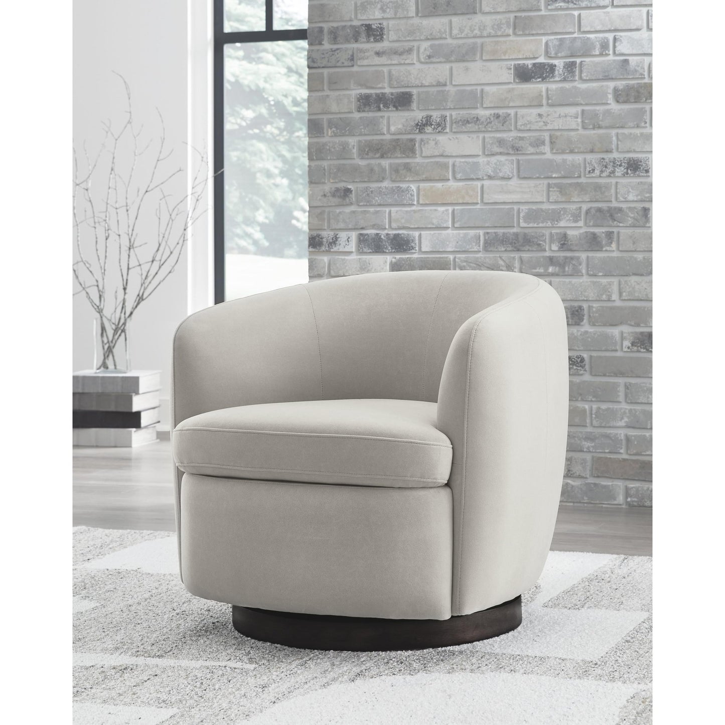 Signature Design by Ashley Annbury Swivel Accent Chair A3000786 - American Furniture of Slidell