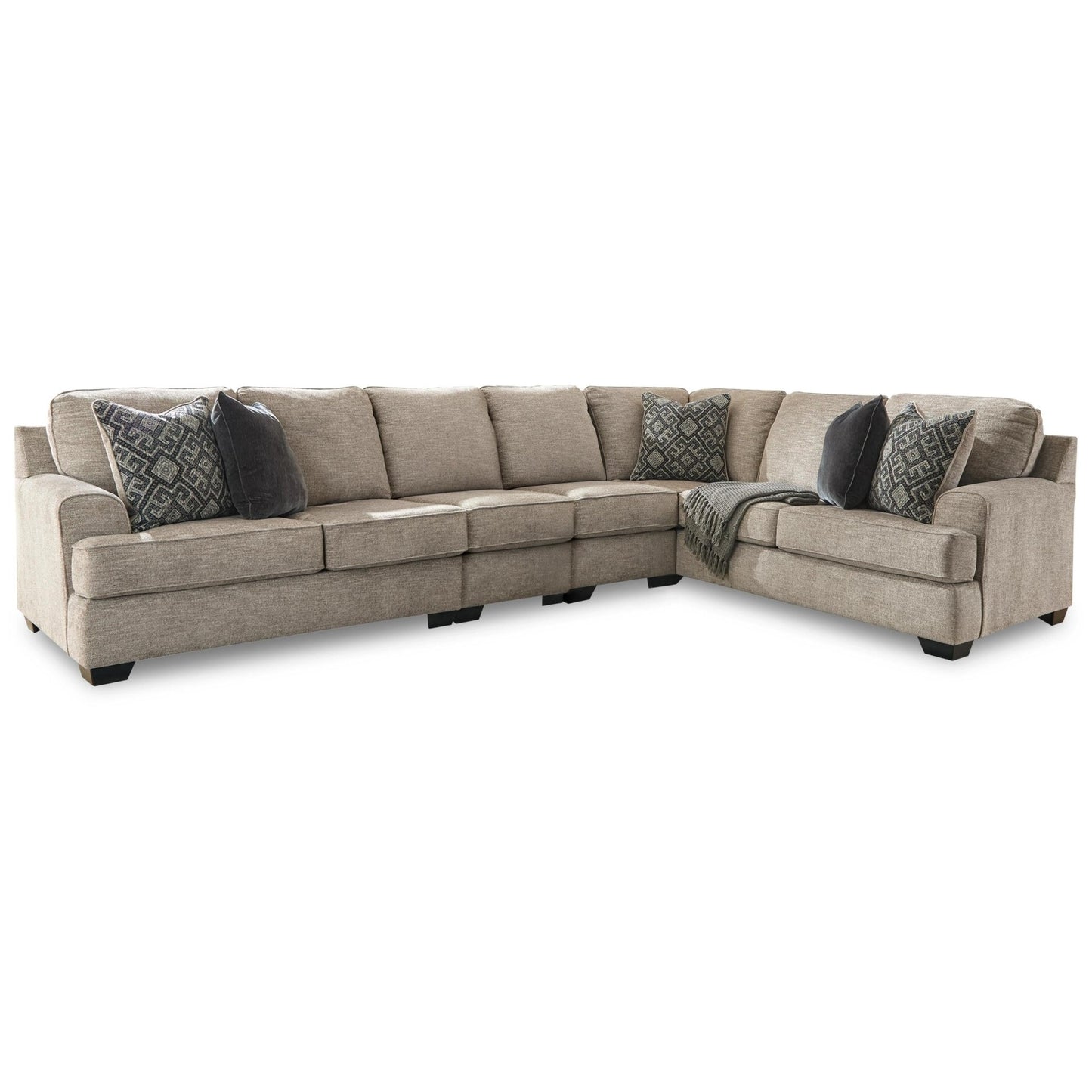Signature Design by Ashley Bovarian 56103S5 4 pc Reclining Sectional - American Furniture of Slidell