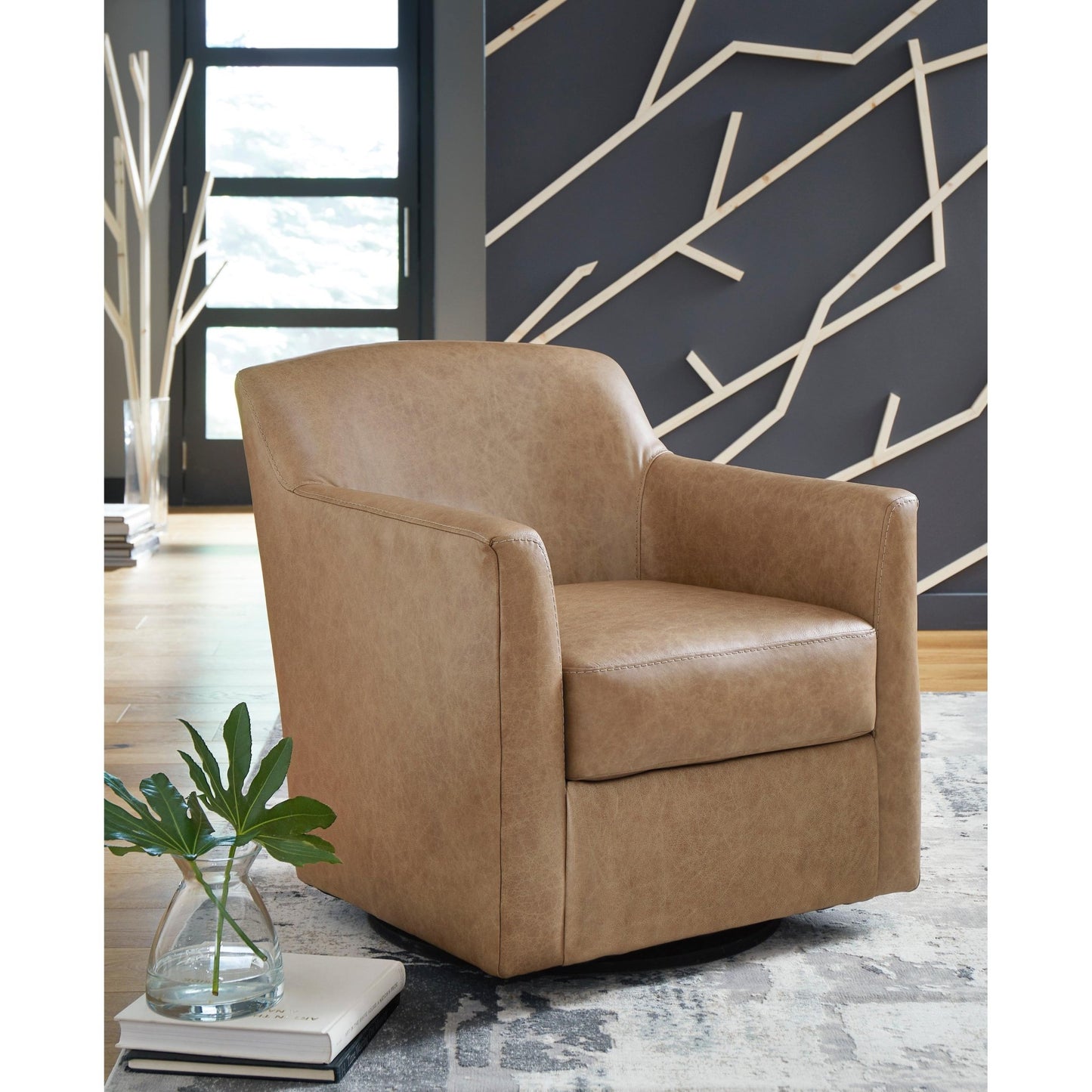 Signature Design by Ashley Bradney A3000323 Swivel Accent Chair - American Furniture of Slidell