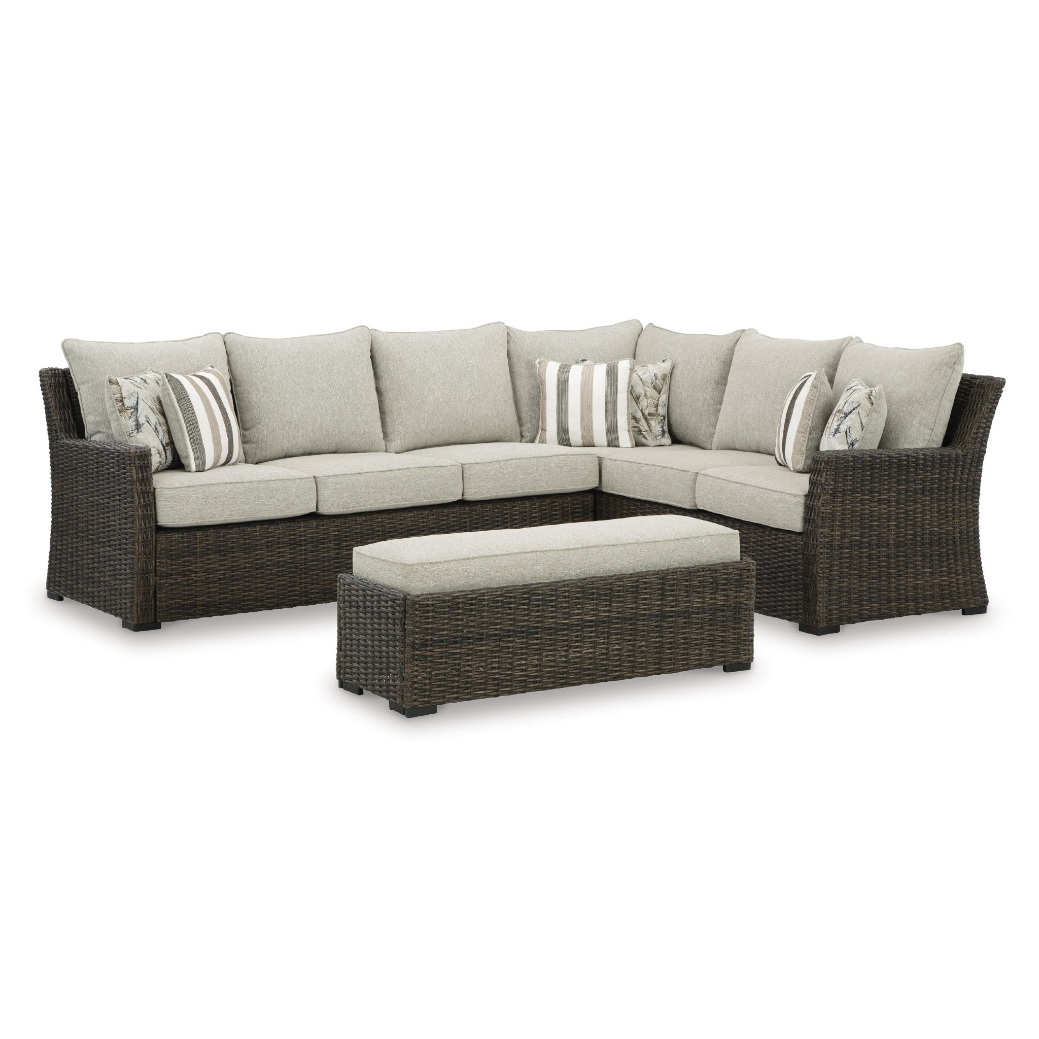 Signature Design by Ashley Brook Ranch P465-822 Sofa Sectional