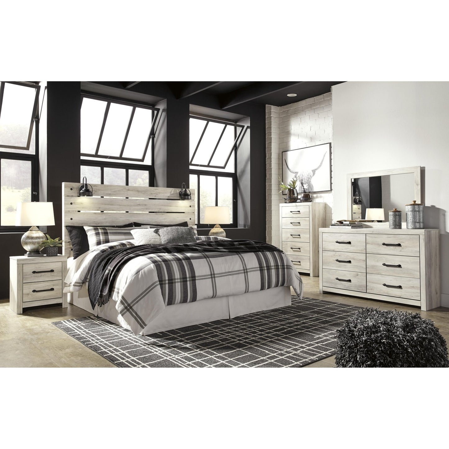 Signature Design by Ashley Cambeck B192 - 58 King Panel Headboard - American Furniture of Slidell