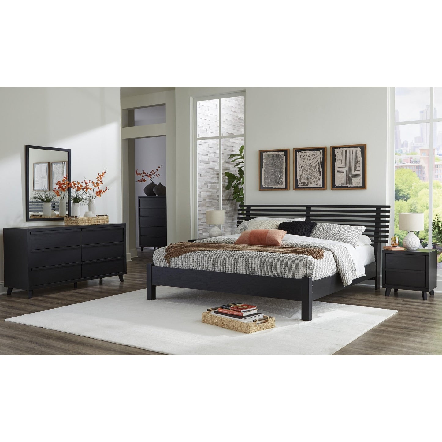 Signature Design by Ashley Danziar B1013B11 Dresser and Mirror - American Furniture of Slidell
