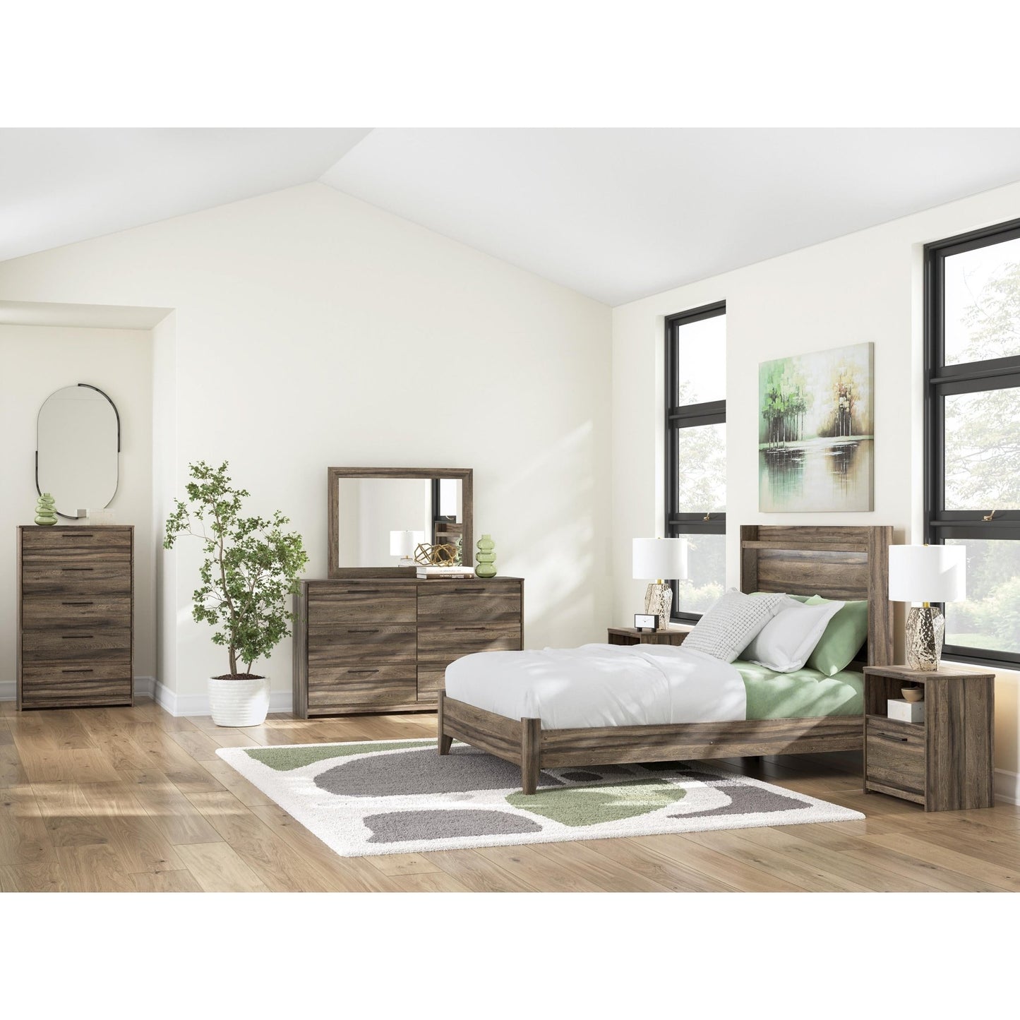 Signature Design by Ashley Elbrim PCB2005B8 Full Panel Bed - American Furniture of Slidell