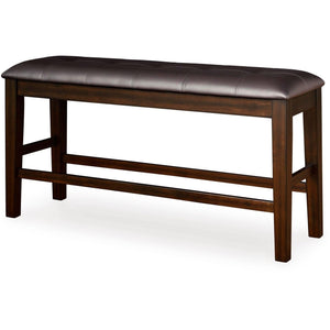 Signature Design by Ashley Haddigan D596 - 09 Double Counter Upholstered Bench - American Furniture of Slidell